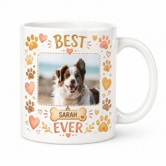 Personalized Best Pet Ever Mug - Custom Dog Photo & Name Gift
