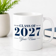 Personalized Class Of 2027 Coffee Mug